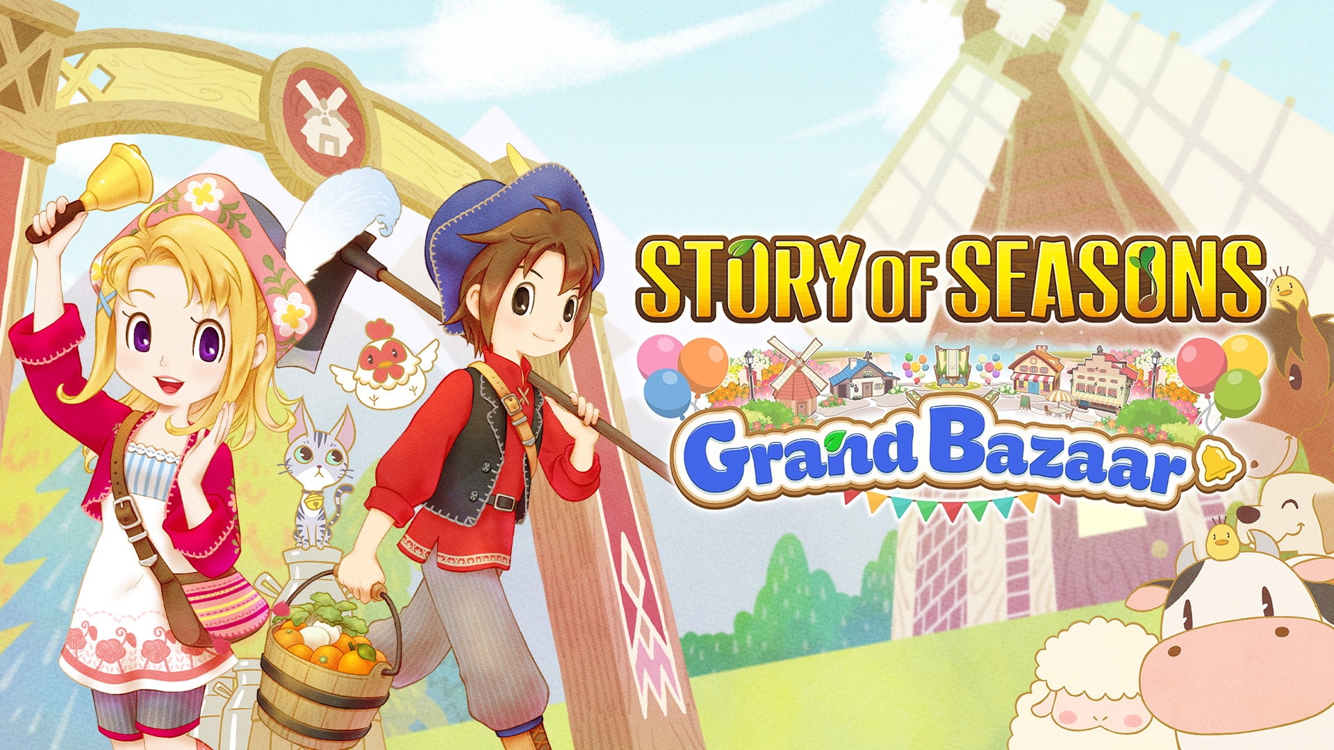 Story of Seasons: Grand Bazaar dorazí na PS5 a Xbox Series už 28. května