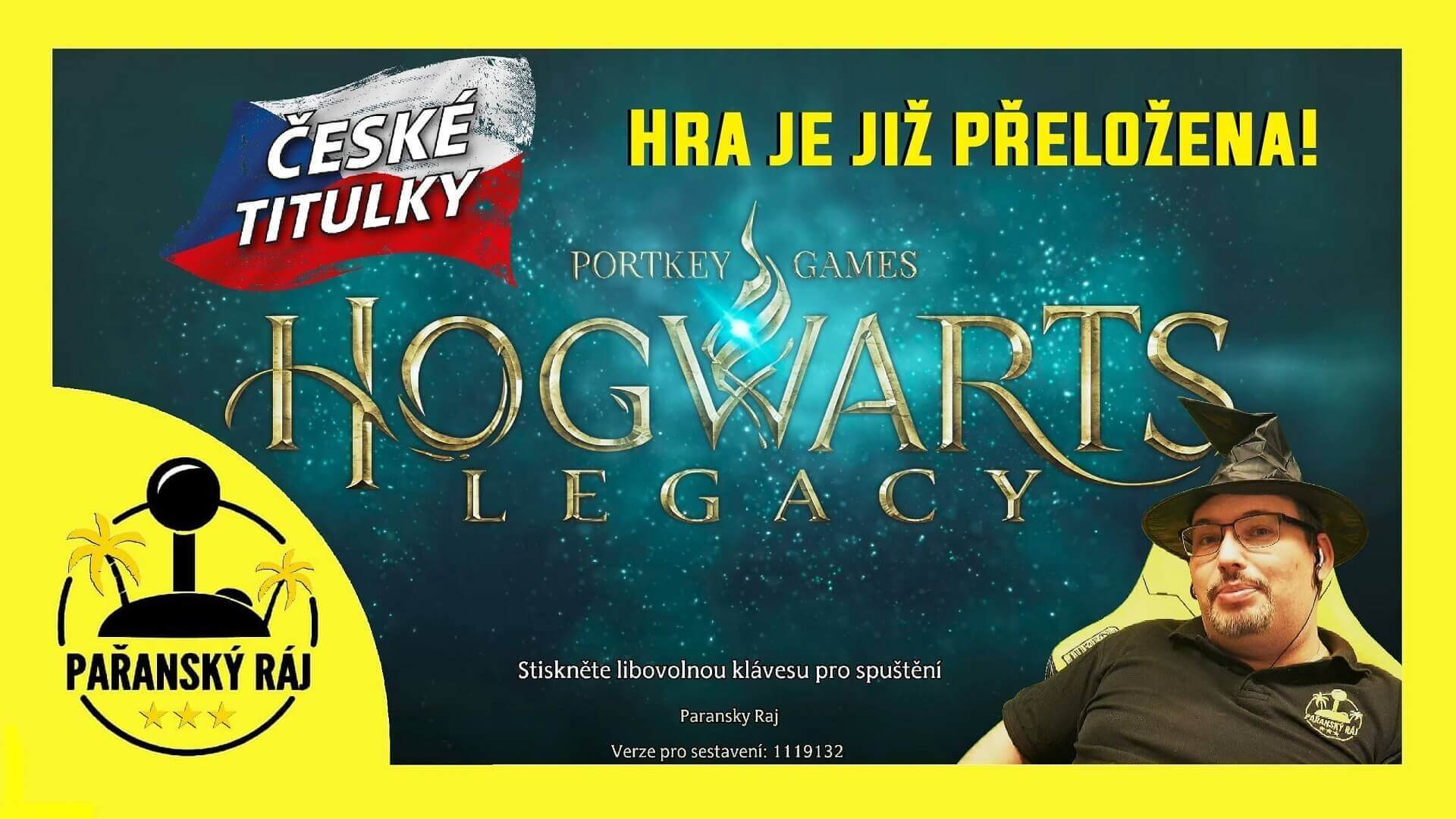 Hogwarts Legacy již má hotový kompletní český překlad