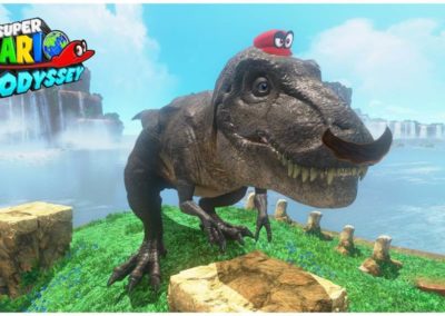 Super Mario Odyssey - T-Rex