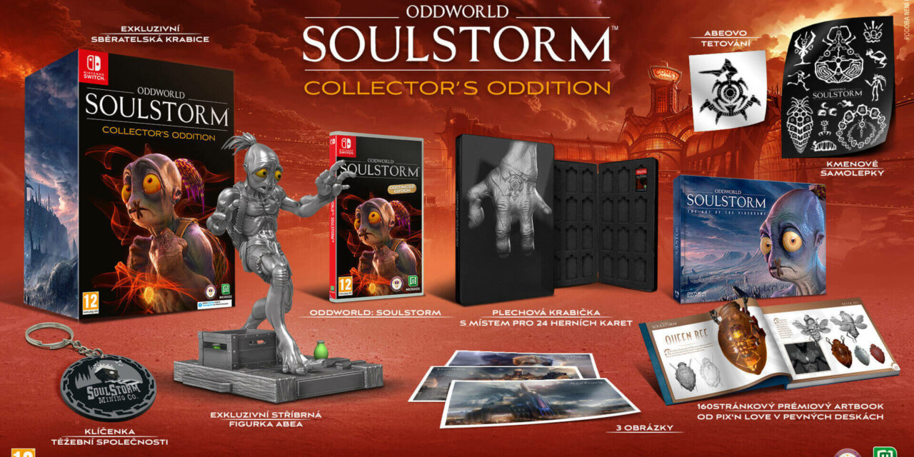 Oddworld: Soulstorm | Česká recenze a gameplay populární plošinovky přes Nintendo Switch