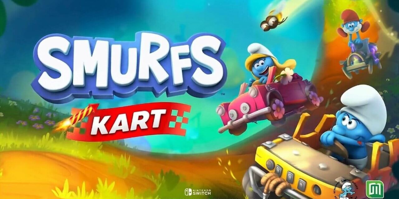 Smurfs Kart – Český gameplay a recenze šmoulí závodní motokárové hry