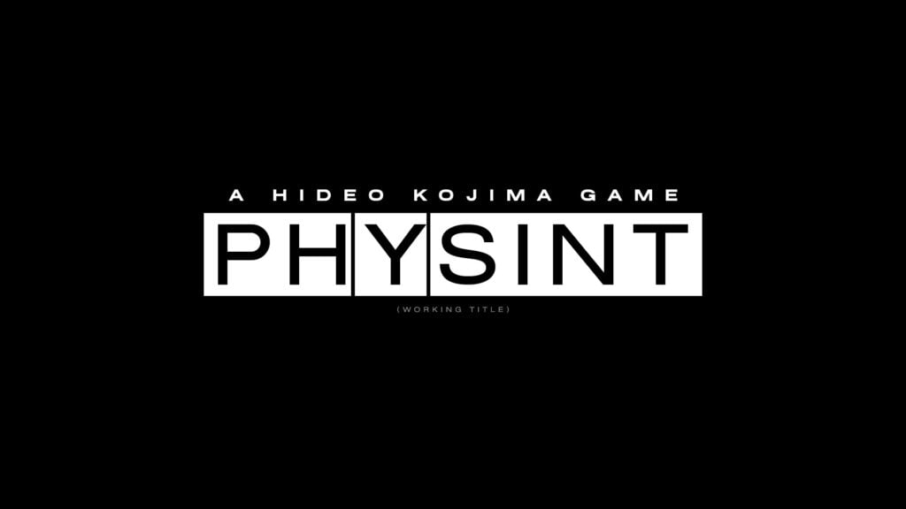 Kojima Productions láká na své dvě chystané hry – Physint i hororové OD