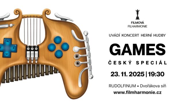 V neděli 23. listopadu 2025 zazní česká herní hudba na podiu Rudolfina s Filmovou filharmonií