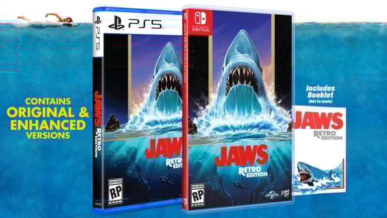 Jaws: Retro Edition míří na PS5 a Switch – Limited Run otevře předobjednávky 19. prosince